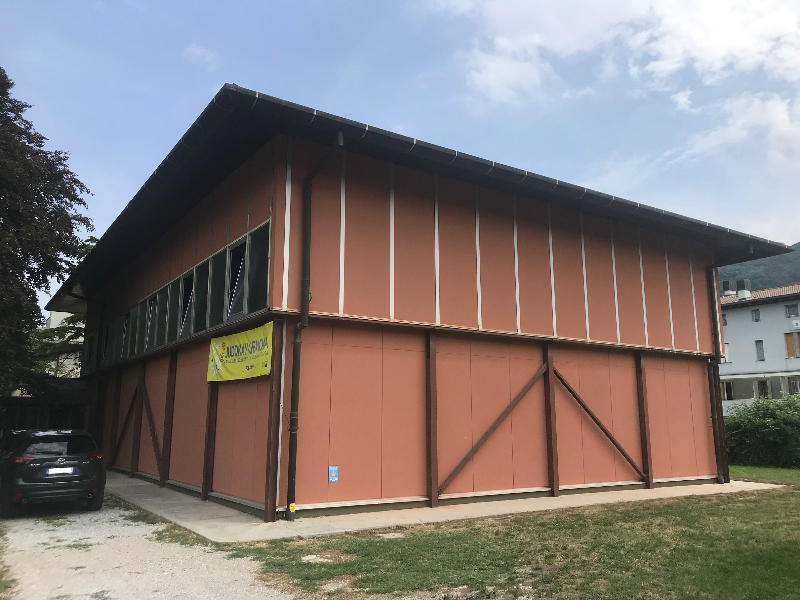 Palestra di Ospedaletto in comune di Gemona del Friuli