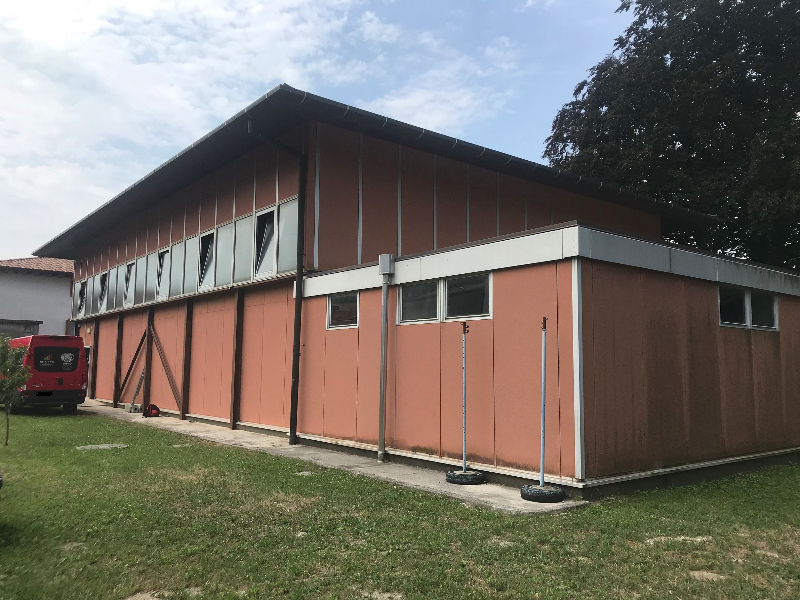 Palestra di Ospedaletto in comune di Gemona del Friuli