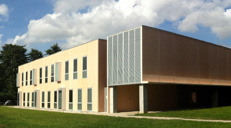 Edificio per la didattica presso il Polo scientifico a Udine